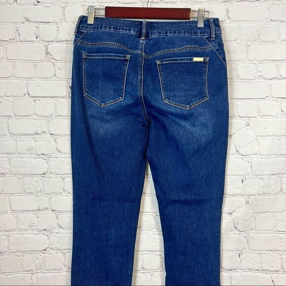 Chicos Straight Leg So Slimming Jeans Dark Wash size 0 - Picture 8 of 11